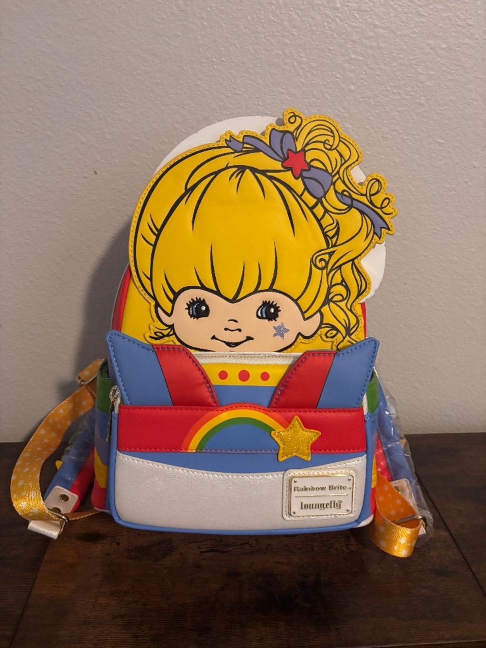 Loungefly Rainbow Bright mini backpack